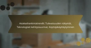 Asiakashankintatrendit: Tulevaisuuden näkymät, Teknologiset kehityssuunnat, Käyttäjäkäyttäytyminen