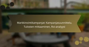 Markkinointikampanjat: Kampanjasuunnittelu, Tulosten mittaaminen, Roi-analyysi