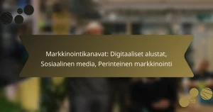 Markkinointikanavat: Digitaaliset alustat, Sosiaalinen media, Perinteinen markkinointi