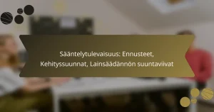 Sääntelytulevaisuus: Ennusteet, Kehityssuunnat, Lainsäädännön suuntaviivat
