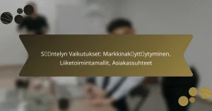 Sääntelyn Vaikutukset: Markkinakäyttäytyminen, Liiketoimintamallit, Asiakassuhteet